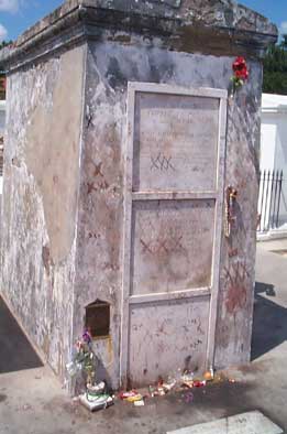 The Tomb Of Marie Laveau, St. Louis Cemetery number 1