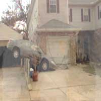 GHOST WITH HURRICANE KATRINA DAMAGE, PHOTO SENT TO US BY GREG FLETCHER,