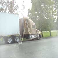 City Park Fema Truck ghost, Photo by J, Melancion.