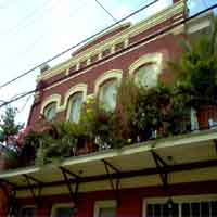 BALCONY GHOST UPTOWN NEW ORLEANS GREG SEYMOUR SUBMITED THIS AND SAYS I SAW IT WITH MY OWN TWO EYES AND SNAPPED THE PIC.