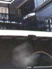 Strange ghostly image at lLalaurie house from Candace.