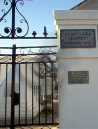 Something strange at St. Louis Cemetery Number  ! from Candace Holms.
