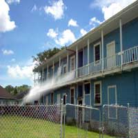 Haunted Apartment Building in Uptown New Orleans Photo by Kim Geisler.