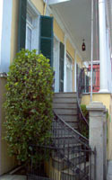 Historically Known to be haunted The Beauregard-Keyes House, was built in 1826 for wealthy auctioneer Joseph LeCarpentier. It is a fine example of a raised, center-hall house. It derives it's name from two of its former residents, Confederate General Pierre Gustave Toutant (P.G.T.) Beauregard and author Frances Parkinson Keyes. 