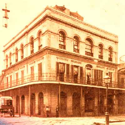 The infamous Ghost House  of New Orleans.