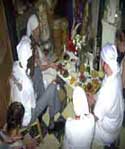 Papa Edgard is an 82 years young Haitian Vodoun priest prepares for the Vodou Baptism Ritual. 